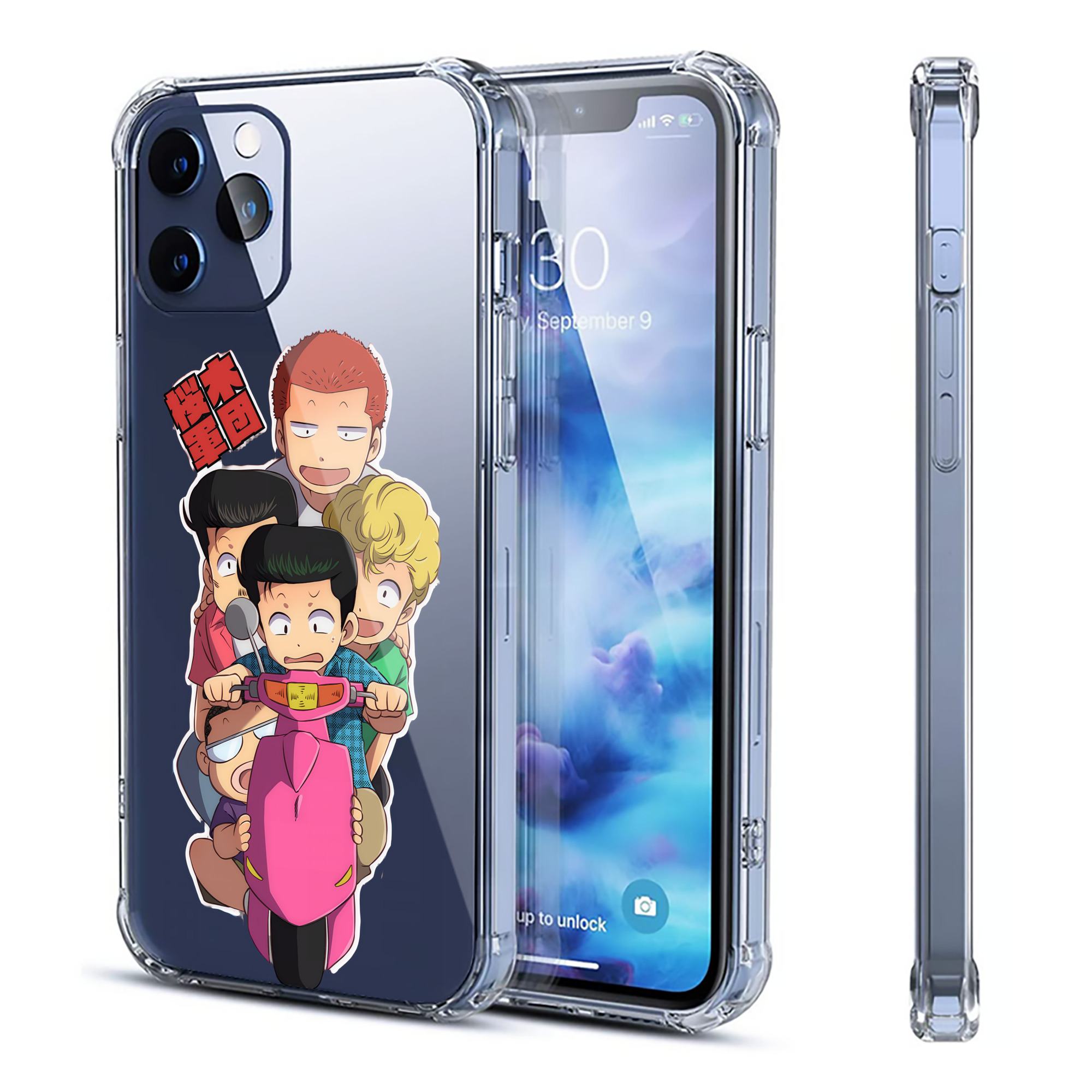 （画像用） SLAM DUNK／スラムダンク 【iPhone 12シリーズ対応】透明スマホケース（クリアソフトケース）